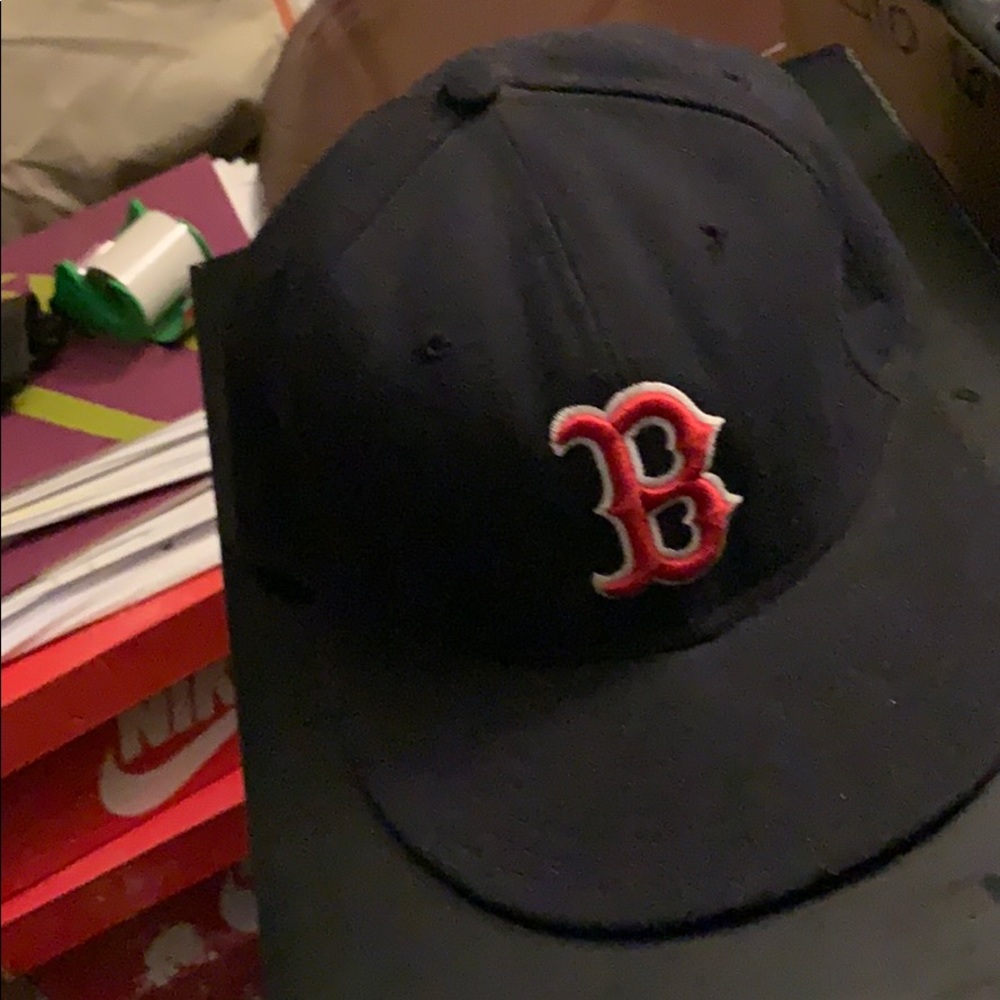 Mens Boston Red Sox’s fitted hat